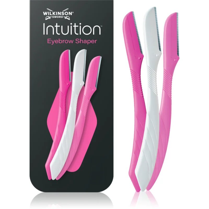 Wilkinson Sword Intuition Eyebrow Shaper břitva na obočí 3 ks
