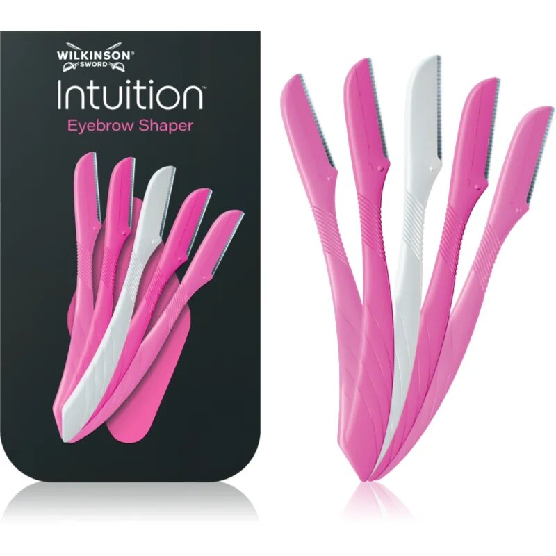 Wilkinson Sword Intuition Eyebrow Shaper břitva na obočí 5 ks