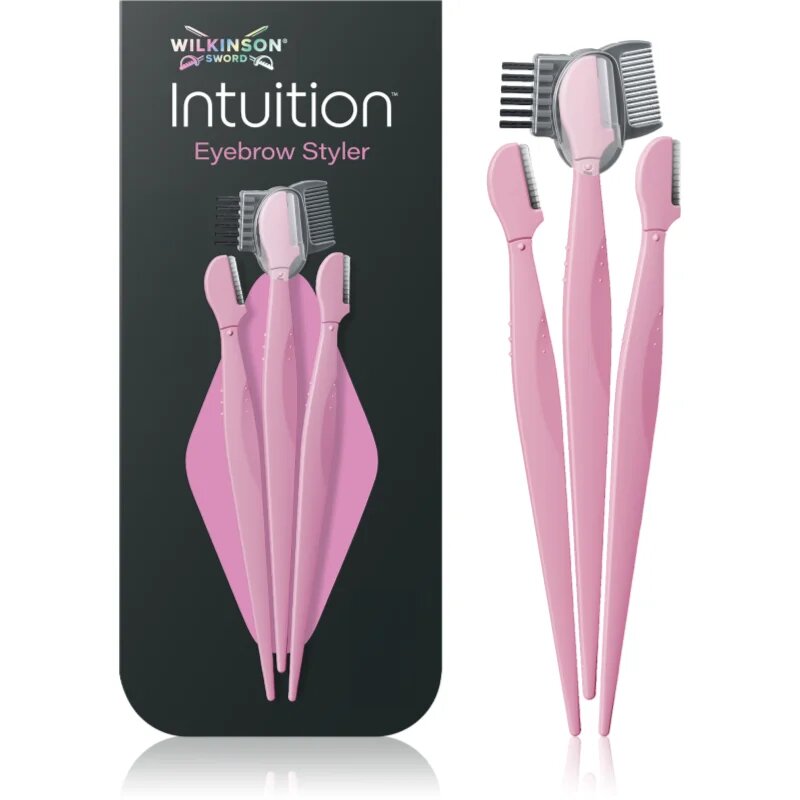 Wilkinson Sword Intuition Eyebrow Styler dámský holicí strojek na obočí 3 ks