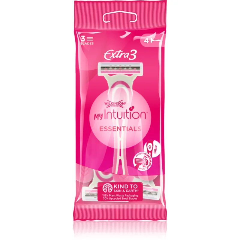 Wilkinson Sword My Intuition Extra 3 jednorázová holítka Essentials 4 ks