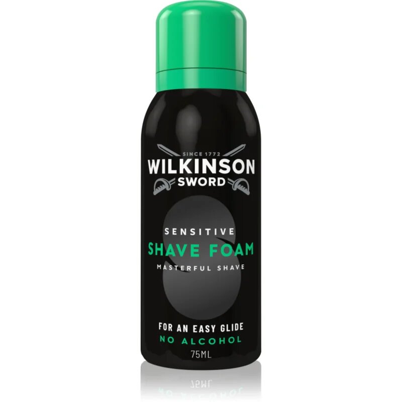 Wilkinson Sword Sensitive Shave Foam pěna na holení pro muže 75 ml