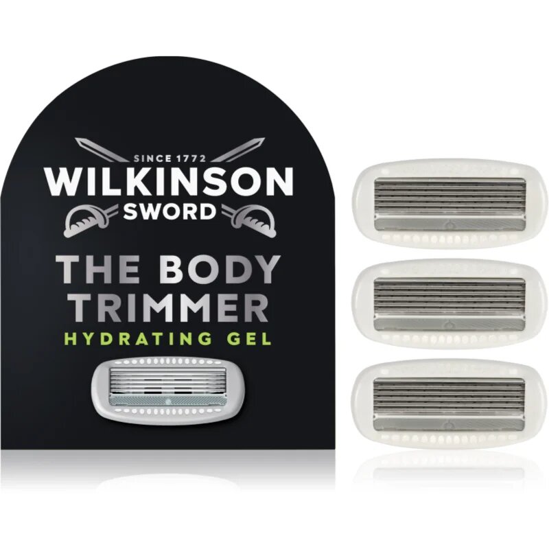 Wilkinson Sword The Body Trimmer náhradní hlavice 3 ks