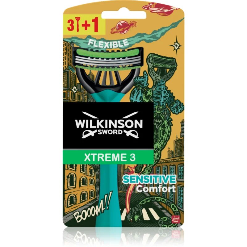 Wilkinson Sword Xtreme 3 Sensitive Comfort jednorázová holítka pro muže 4 ks