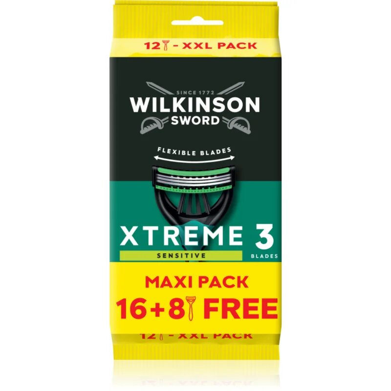 Wilkinson Sword Xtreme 3 Sensitive jednorázová holítka pro muže