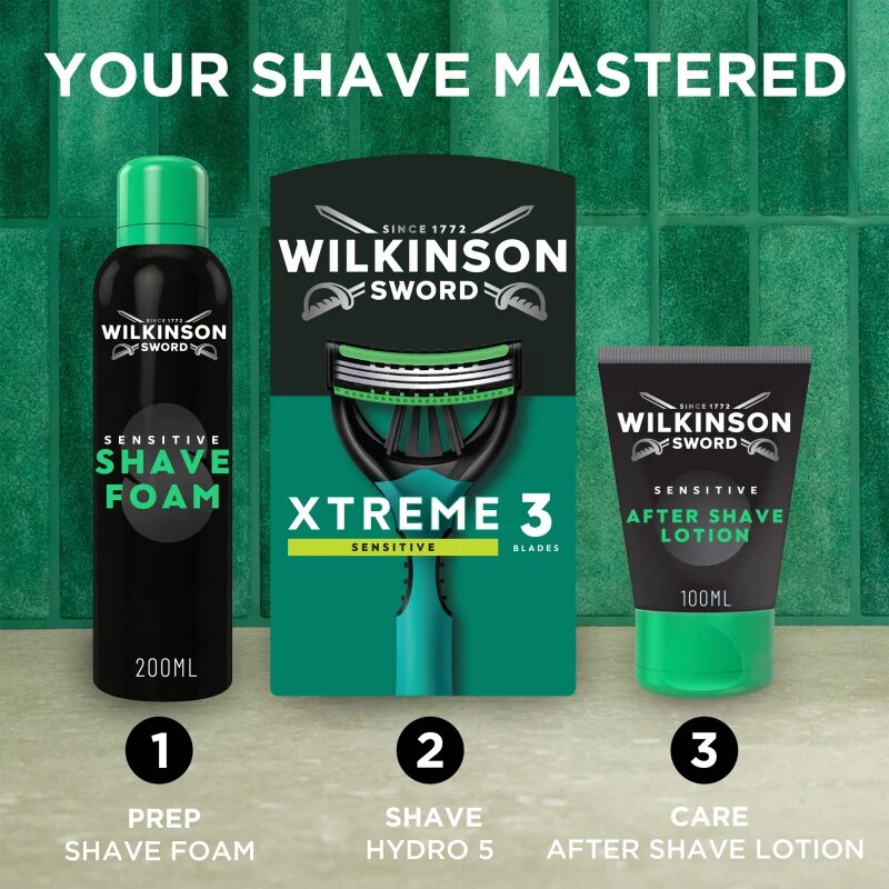 Wilkinson Sword Xtreme 3 Sensitive jednorázová holítka pro muže 12 ks