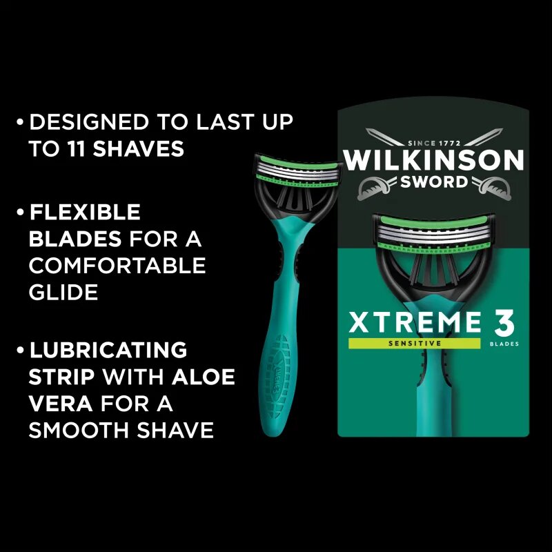 Wilkinson Sword Xtreme 3 Sensitive jednorázová holítka pro muže 6 ks