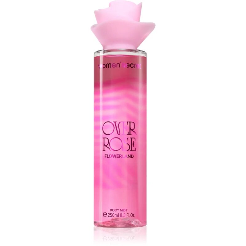 Women Secret Flowerland Over Rose tělový sprej pro ženy 250 ml