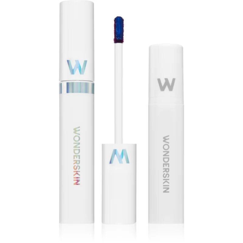 WONDERSKIN Wonder Blading Lip Stain Kit slupovací rtěnka + aktivátor odstín First Kiss 4 ml