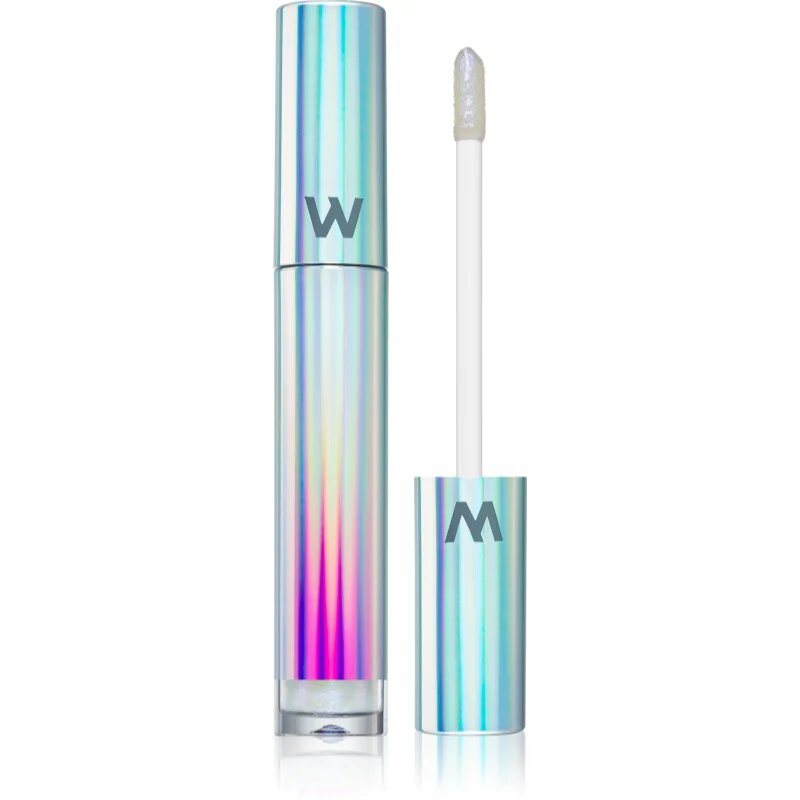 WONDERSKIN Wonder Blading Top Gloss lesk na rty se třpytkami odstín Holographic 4 ml