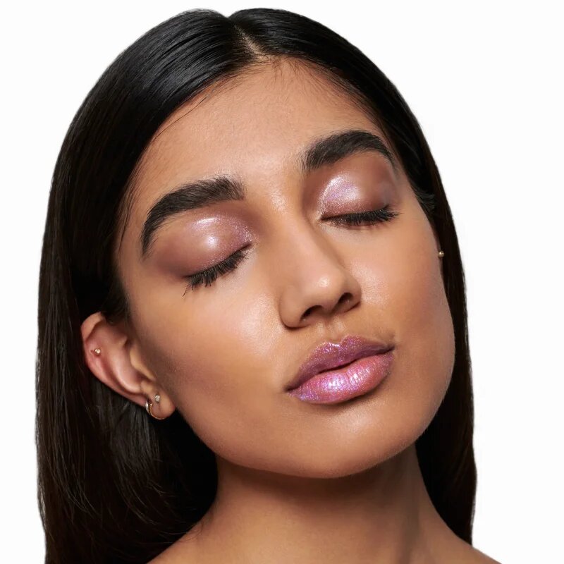WONDERSKIN Wonder Blading Top Gloss lesk na rty se třpytkami odstín Holographic 4 ml