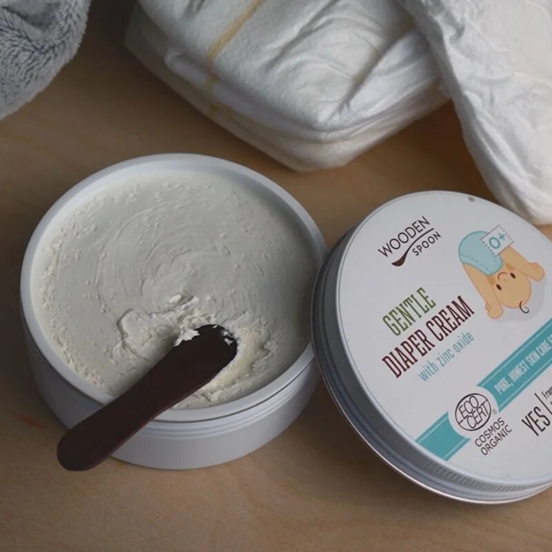 WoodenSpoon Gentle dětský ochranný krém proti opruzeninám 100 ml