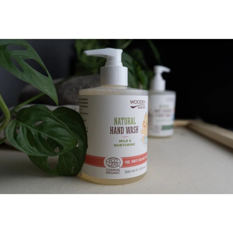 WoodenSpoon Natural jemné tekuté mýdlo na ruce pro děti 300 ml