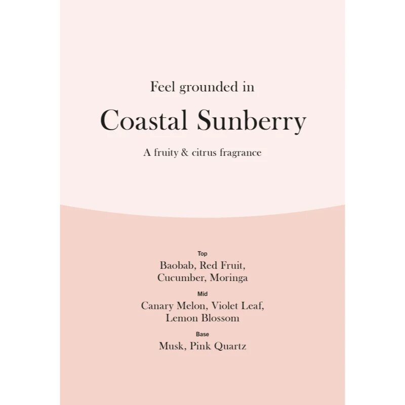Woodwick Coastal Sunberry vonná svíčka s dřevěným knotem 610 g
