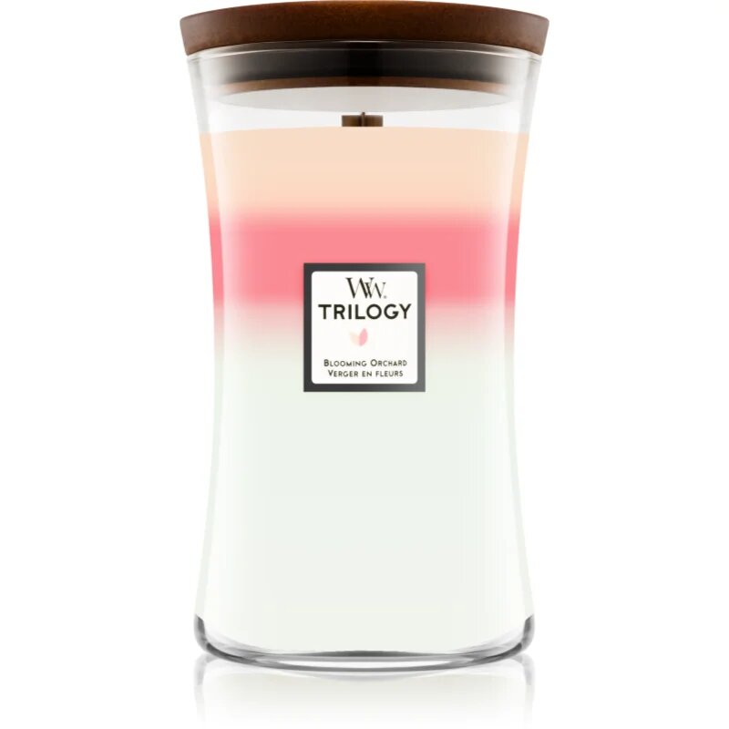 Woodwick Trilogy Blooming Orchard vonná svíčka 609.5 g