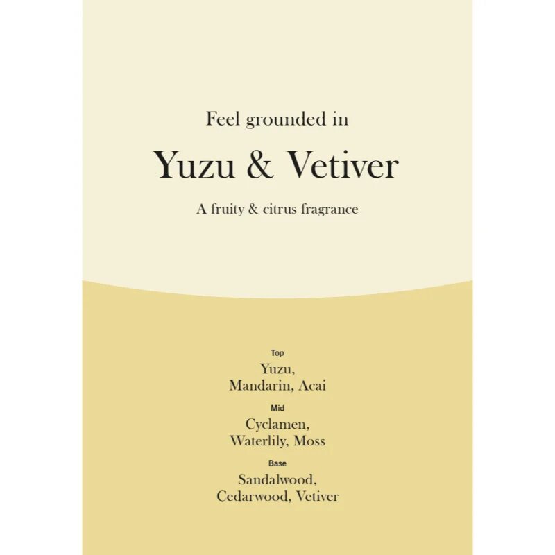 Woodwick Yuzu & Vetiver vonná svíčka s dřevěným knotem 610 g