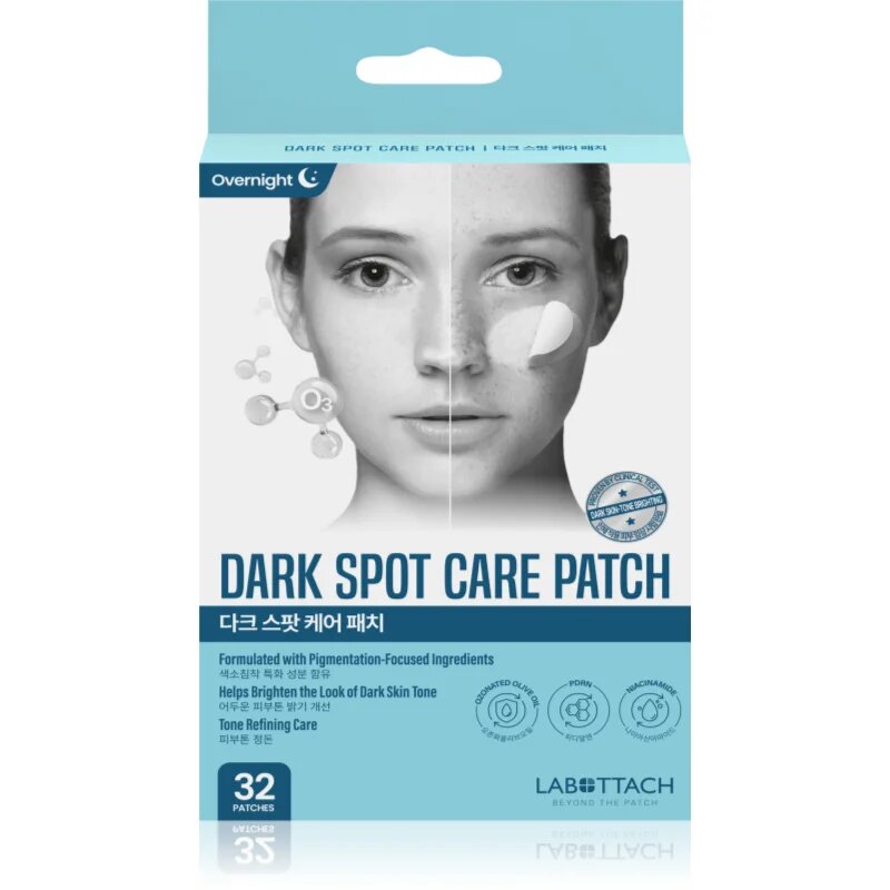Wooshin Labottach Dark Spot Care Patch hydrogelové náplasti proti tmavému očnímu okolí 16 ks