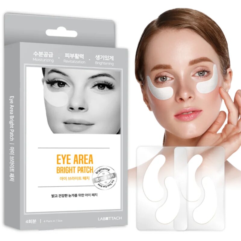 Wooshin Labottach Eye Area Bright hydrogelové polštářky 4 pár