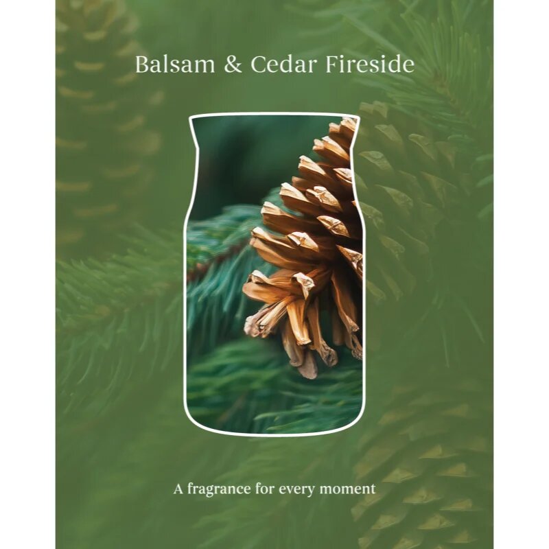 Yankee Candle Balsam & Cedar Fireside votivní svíčka 37 g