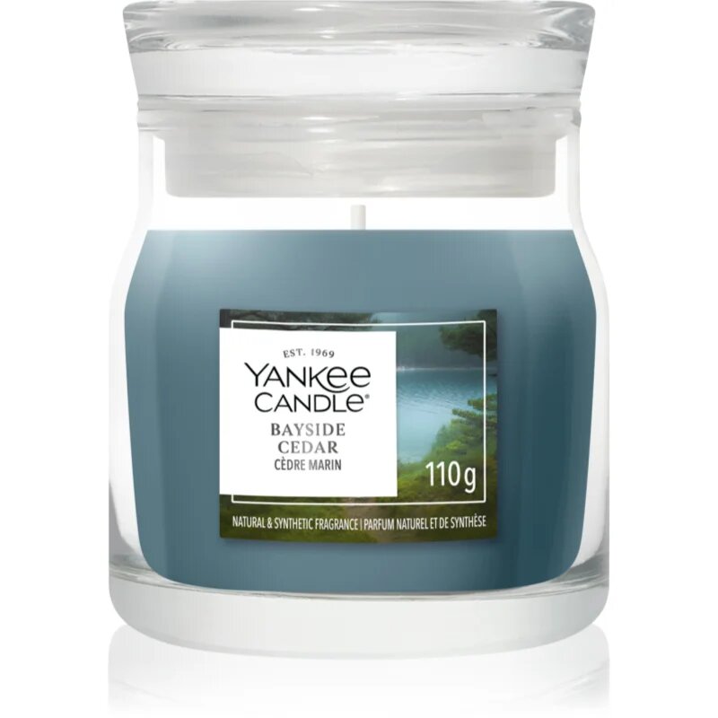 Yankee Candle Bayside Cedar vonná svíčka Signature 110 g