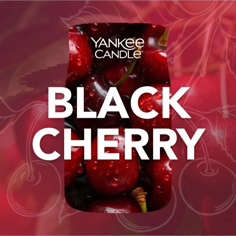 Yankee Candle Black Cherry vonná svíčka Signature 110 g