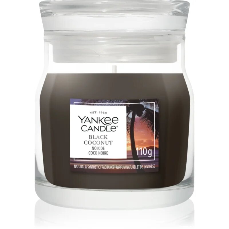 Yankee Candle Black Coconut vonná svíčka Signature 110 g