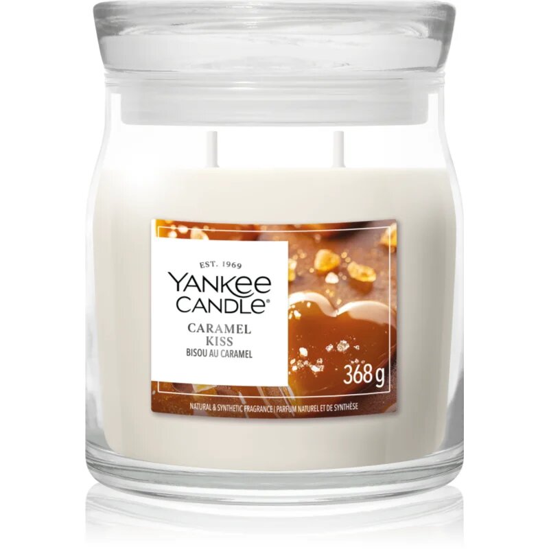 Yankee Candle Caramel Kiss vonná svíčka 368 g