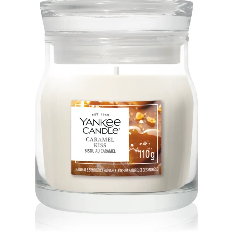 Yankee Candle Caramel Kiss vonná svíčka Signature 110 g