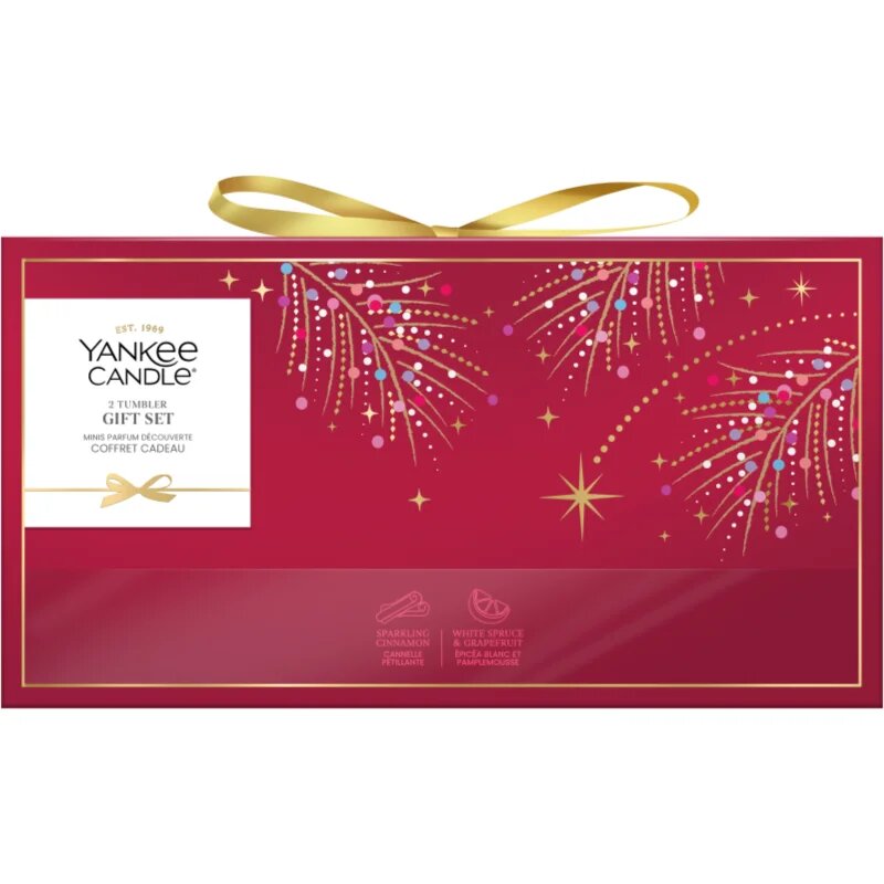 Yankee Candle Christmas Collection 2026 2 Tumbler vánoční dárková sada 2x213 g