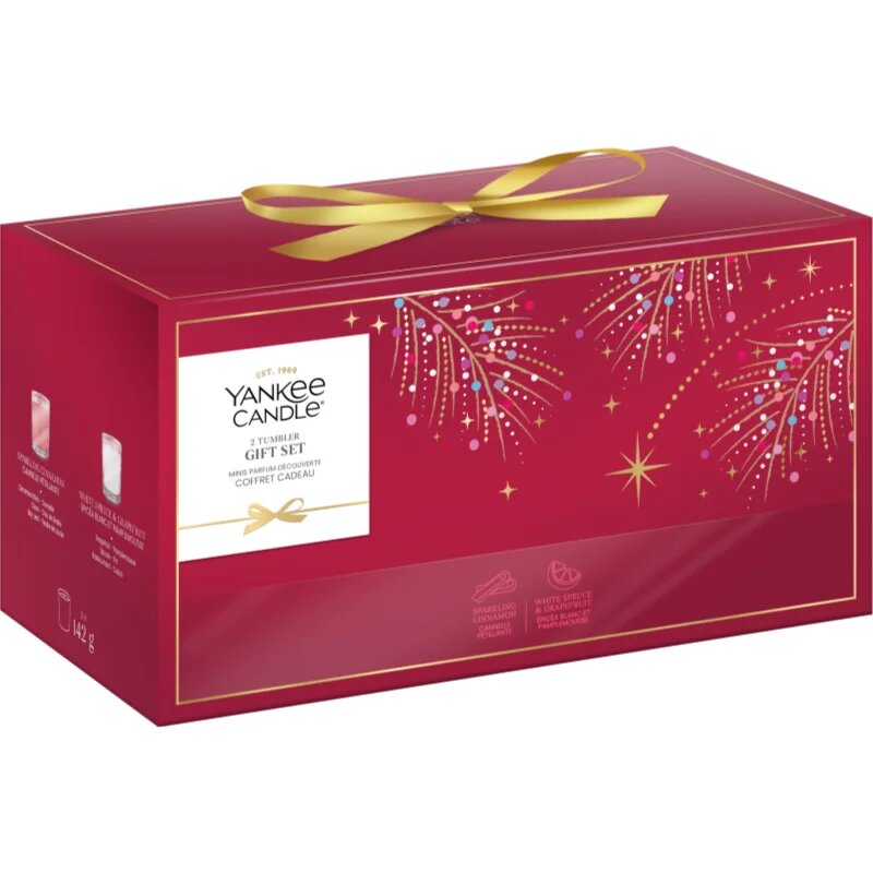 Yankee Candle Christmas Collection 2026 2 Tumbler vánoční dárková sada 2x213 g