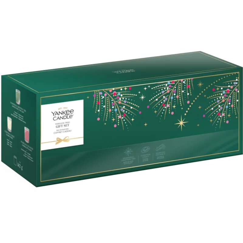 Yankee Candle Christmas Collection 2026 2 Tumbler vánoční dárková sada 3x142 g