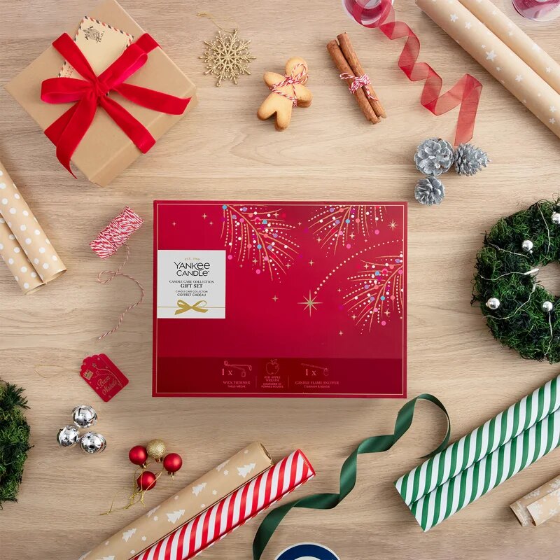 Yankee Candle Christmas Collection 2026 Candle Care Collection vánoční dárková sada 1 ks