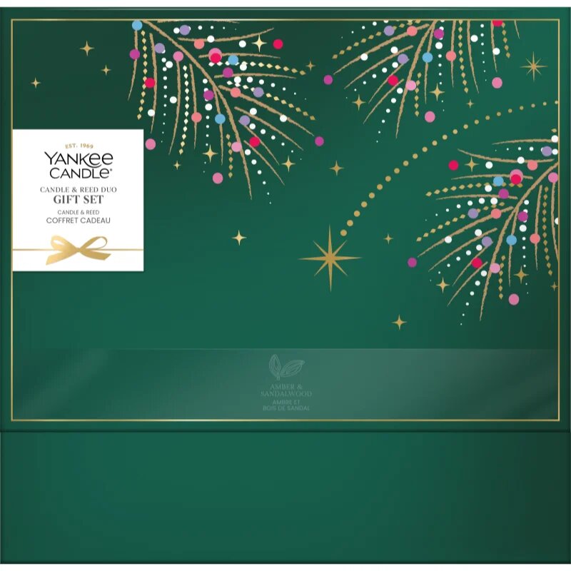 Yankee Candle Christmas Collection 2026 Candle & Reed Duo vánoční dárková sada