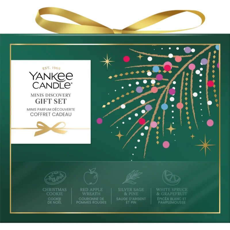 Yankee Candle Christmas Collection 2026 Minis Discovery vánoční dárková sada