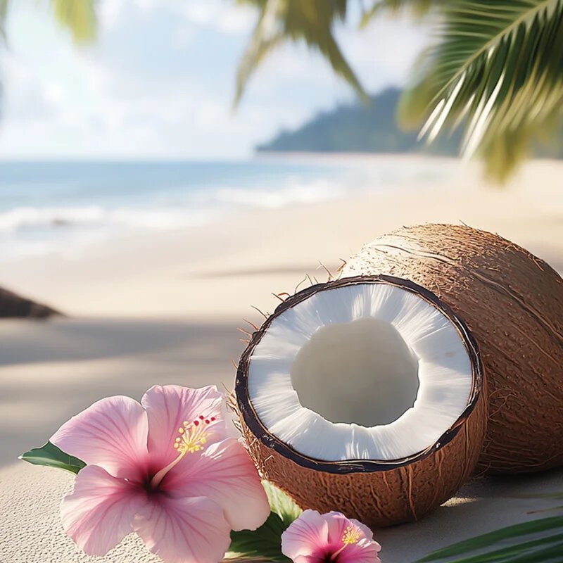 Yankee Candle Coconut Beach vonná svíčka Signature 110 g