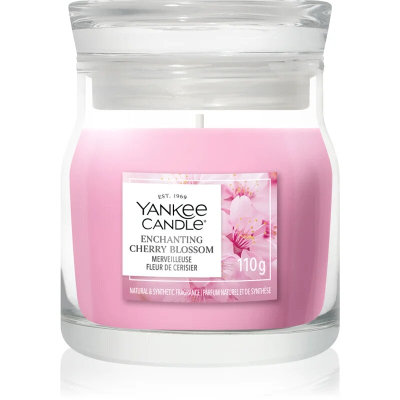 Yankee Candle Enchanting Cherry Blossom vonná svíčka Signature 110 g