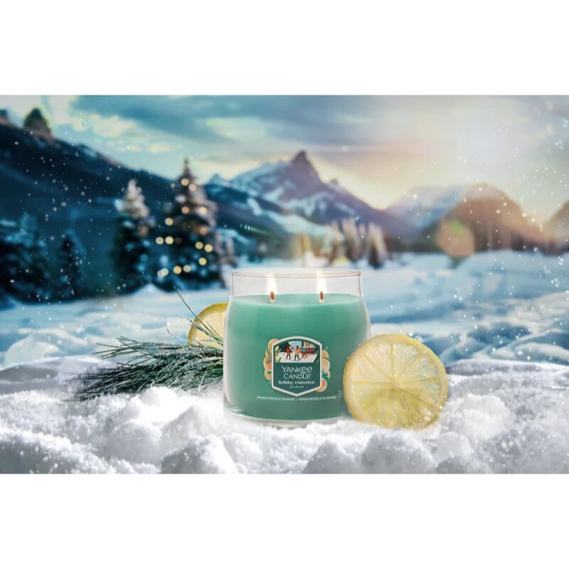 Yankee Candle Holiday Winterfest vonná svíčka Signature 368 g