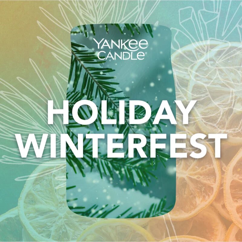 Yankee Candle Holiday Winterfest vonná svíčka Signature 567 g
