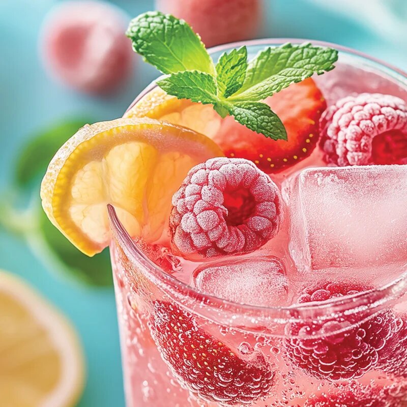 Yankee Candle Iced Berry Lemonade vonná svíčka Signature 110 g