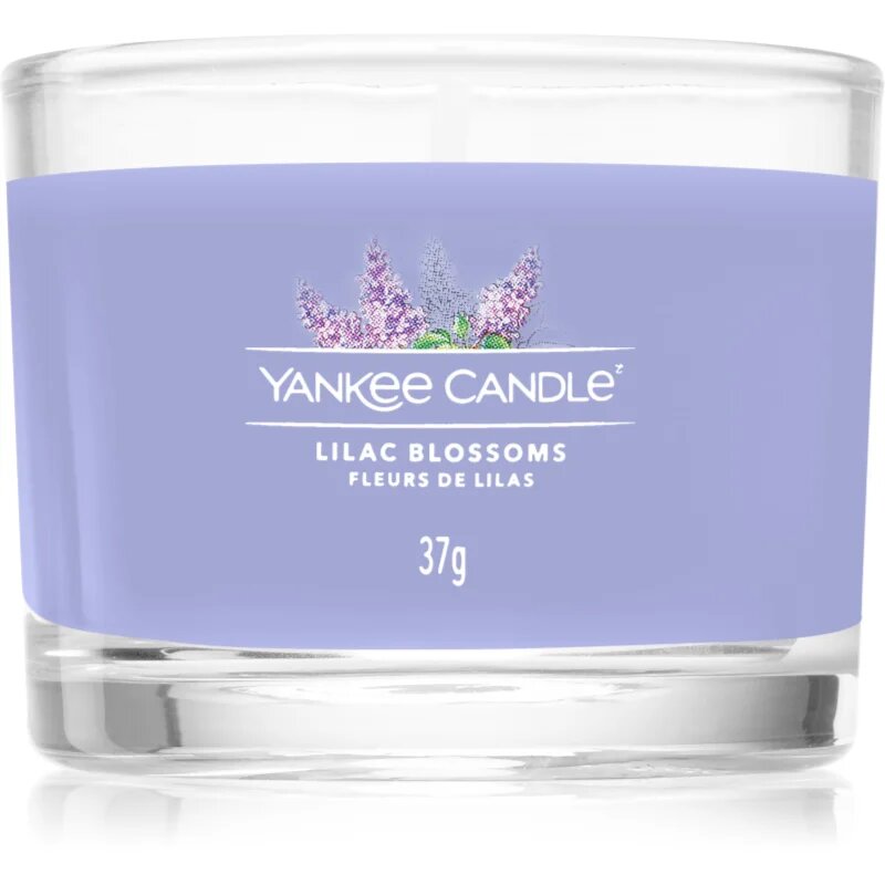 Yankee Candle Lilac Blossoms votivní svíčka Signature 37 g