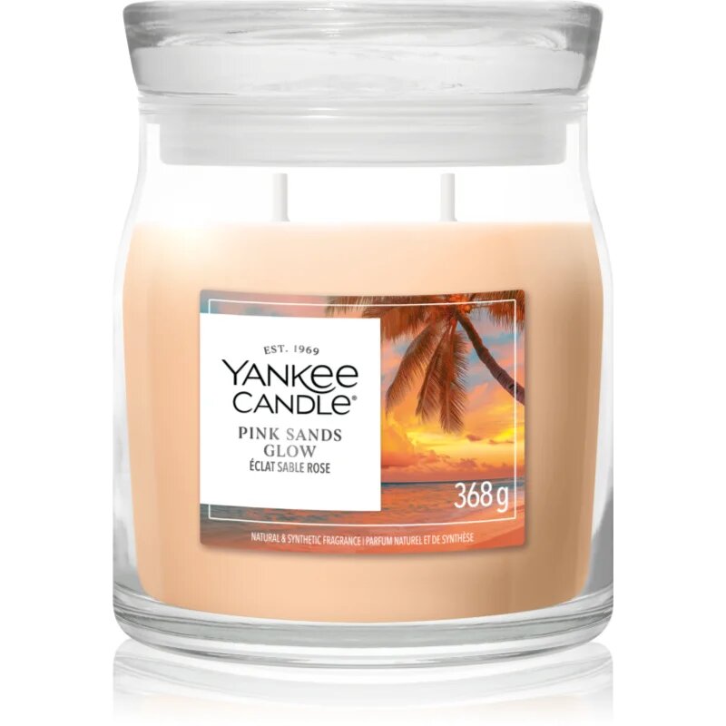 Yankee Candle Pink Sands Glow vonná svíčka 368 g