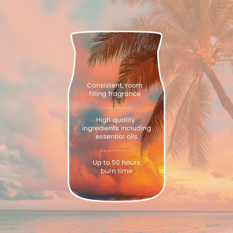 Yankee Candle Pink Sands Glow vonná svíčka 368 g