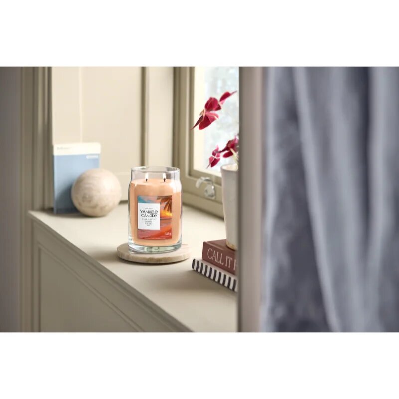 Yankee Candle Pink Sands Glow vonná svíčka 567 g