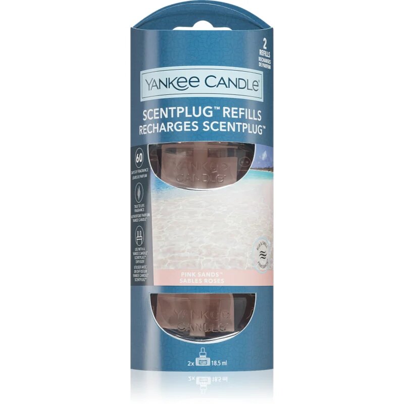 Yankee Candle Pink Sands náplň do elektrického difuzéru 2x18.5 ml