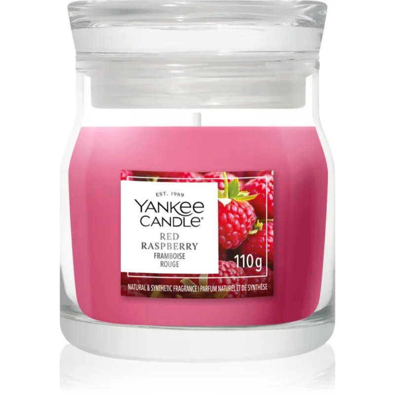 Yankee Candle Red Raspberry vonná svíčka Signature 110 g