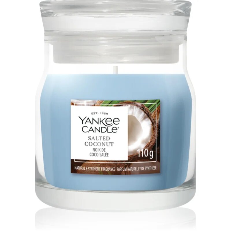 Yankee Candle Salted Coconut vonná svíčka Signature 110 g