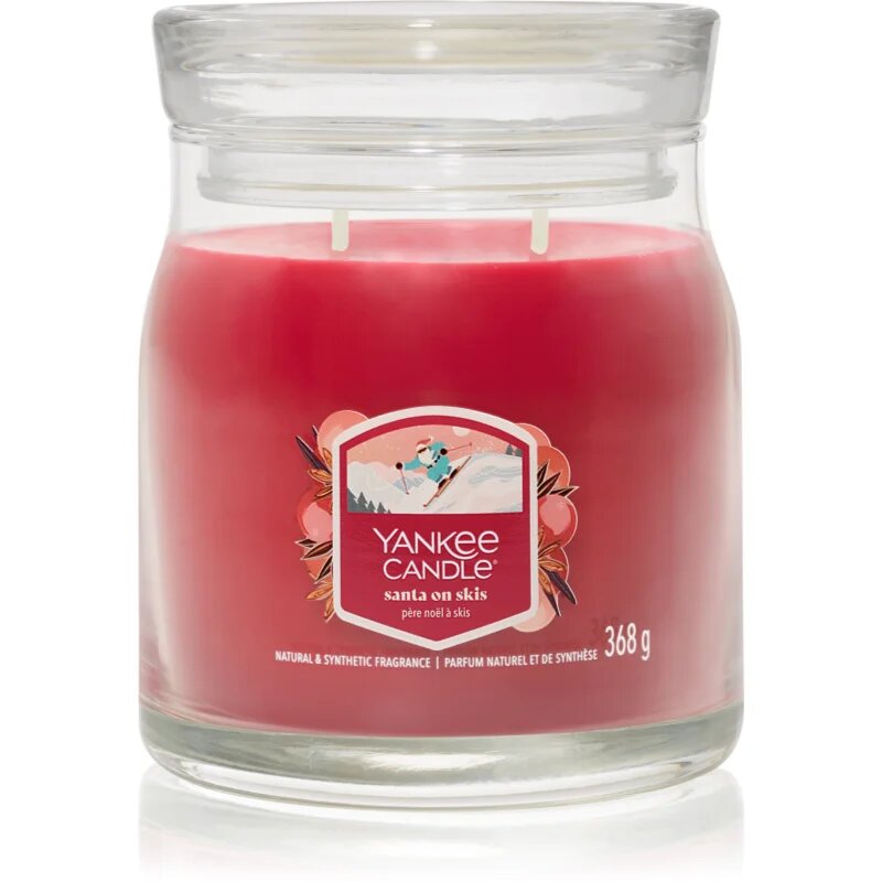 Yankee Candle Santa On Skis vonná svíčka 368 g
