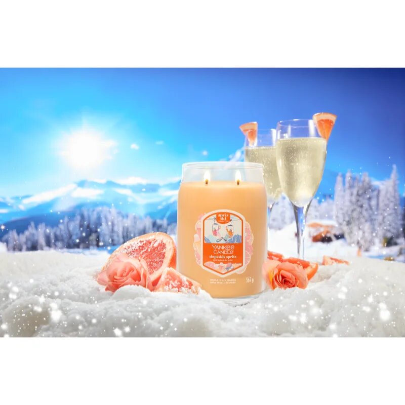 Yankee Candle Slopeside Spritz vonná svíčka Signature 567 g