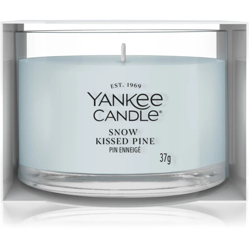 Yankee Candle Snow Kissed Pine votivní svíčka 37 g