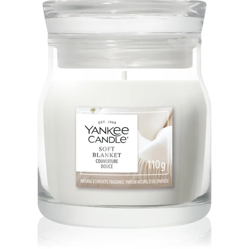Yankee Candle Soft Blanket vonná svíčka Signature 110 g
