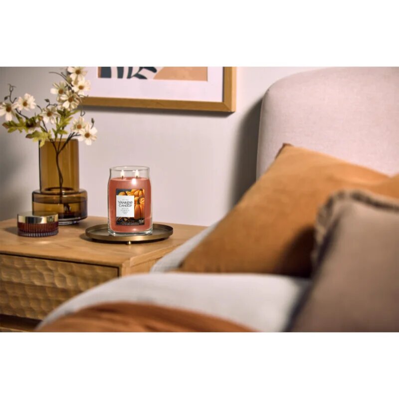 Yankee Candle Spiced Pumpkin vonná svíčka 567 g